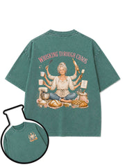 Whisking Through Chaos Washed T-Shirt