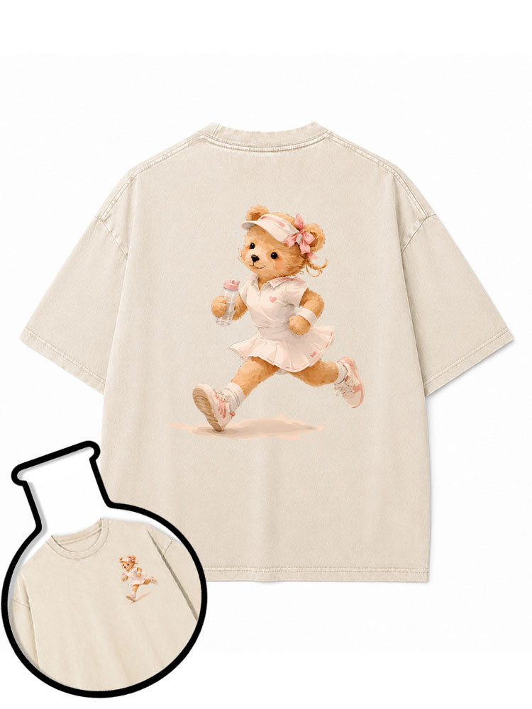 Teddy Bear Run Washed T-Shirt