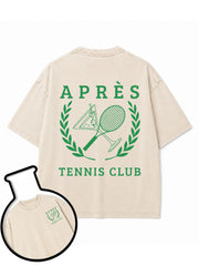 APRÈS TENNIS CLUB Washed T-Shirt