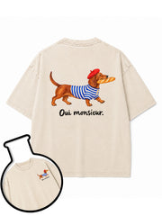 Oui monsieur Washed T-Shirt