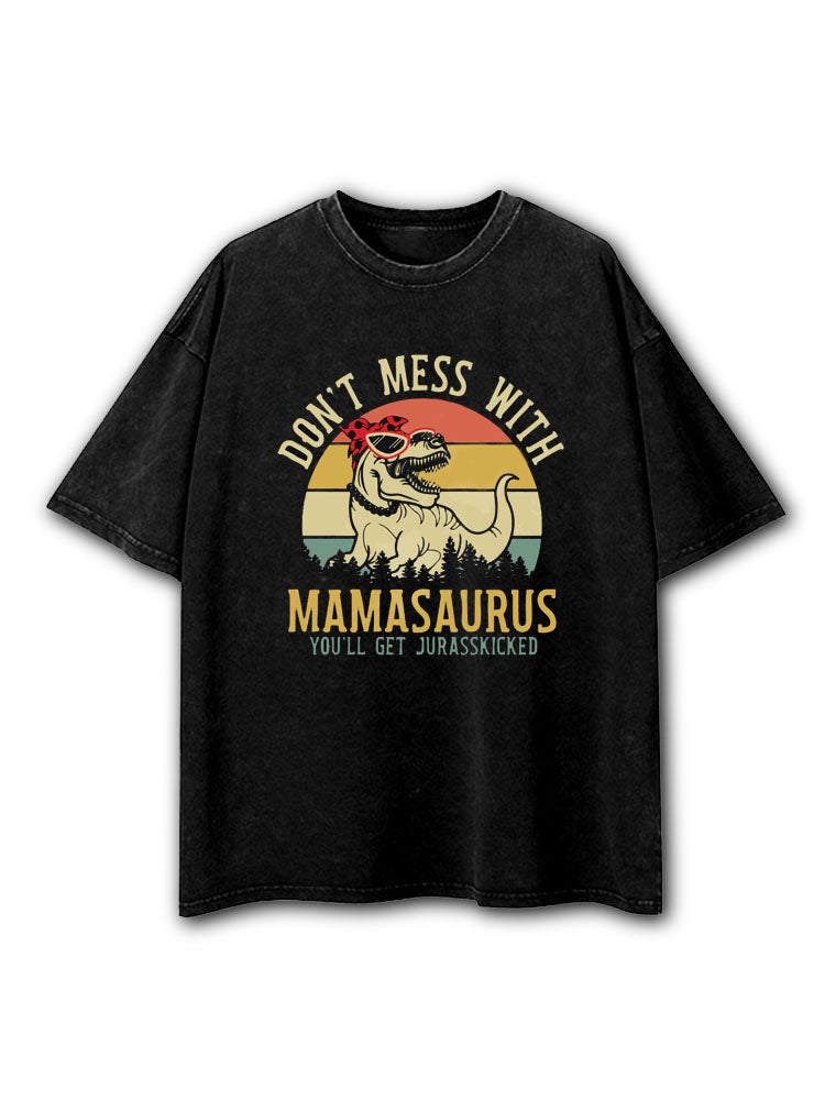 Don't Mess With Mom Washed T-Shirt