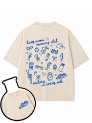 busy moms running club Washed T-Shirt