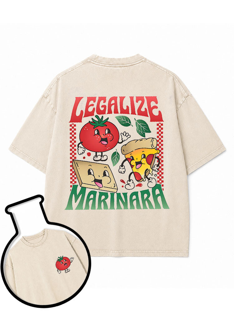 Legalize Marinara Washed T-Shirt