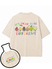 IT’S OKAY TO BE DIFFERENT Washed T-Shirt
