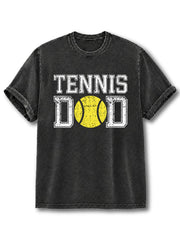 TENNIS DAD Washed T-Shirt