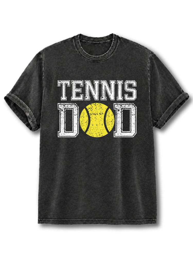 TENNIS DAD Washed T-Shirt