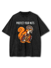 Protect Your Nuts Washed T-Shirt