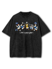 Just a Soccer Goose Washed T-Shirt