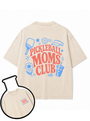 PICKLEBALL MOMS CLUB Washed T-Shirt