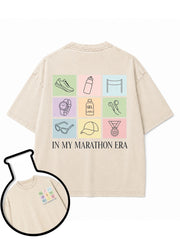 IN MY MARATHON ERA Washed T-Shirt