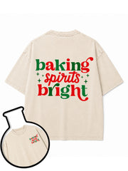 baking spirits bright Washed T-Shirt