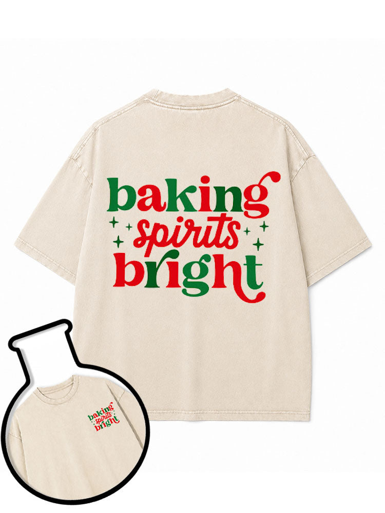 baking spirits bright Washed T-Shirt
