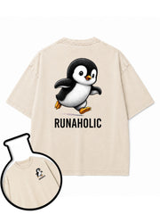 RUNAHOLIC Washed T-Shirt