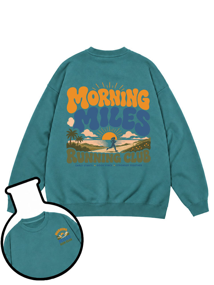 Morning Miles Running Club Sweatshirt