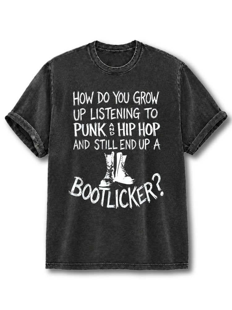 How Do You Grow Up Washed T-Shirt