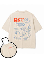 PASTRY PUPS Washed T-Shirt