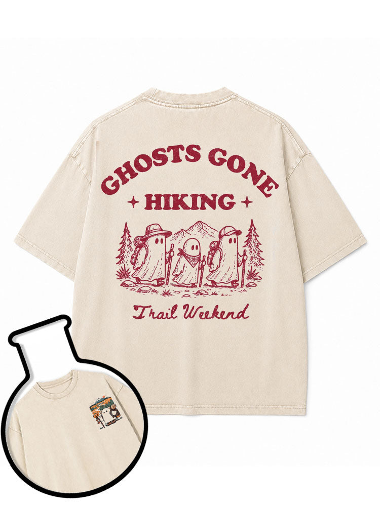 GHOSTS GONE HIKING Washed T-Shirt