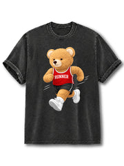 Running Bear Washed T-Shirt