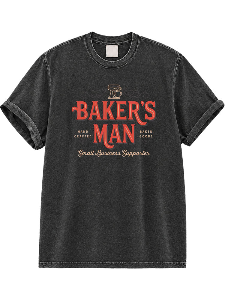 Baker's Man Washed T-Shirt