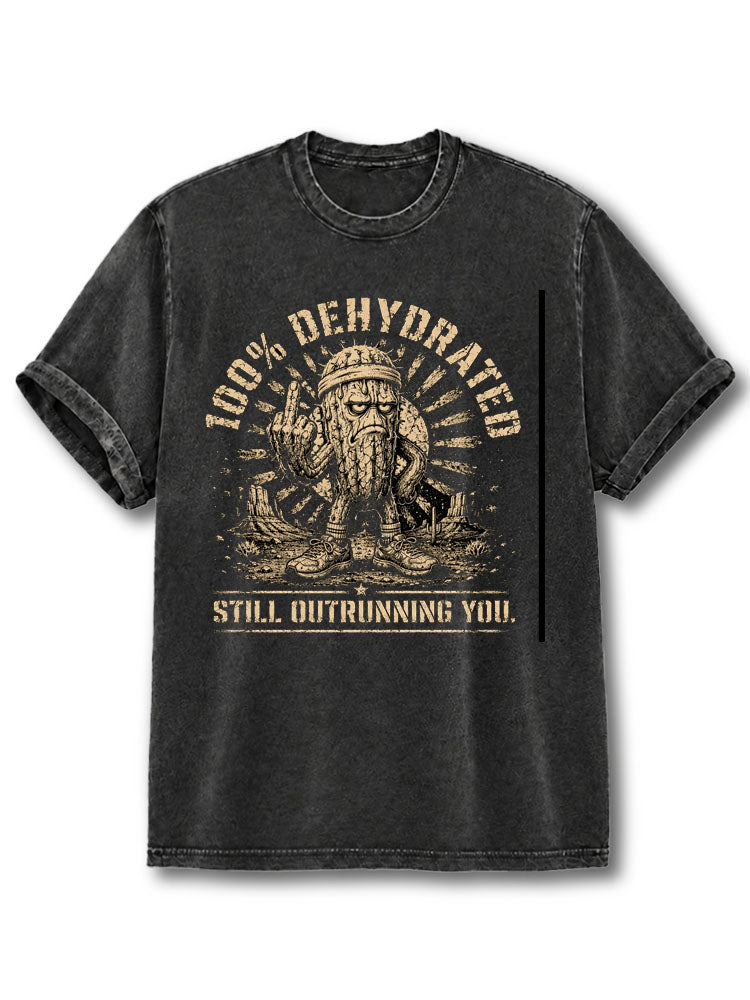 Still Outrunning You Washed T-Shirt