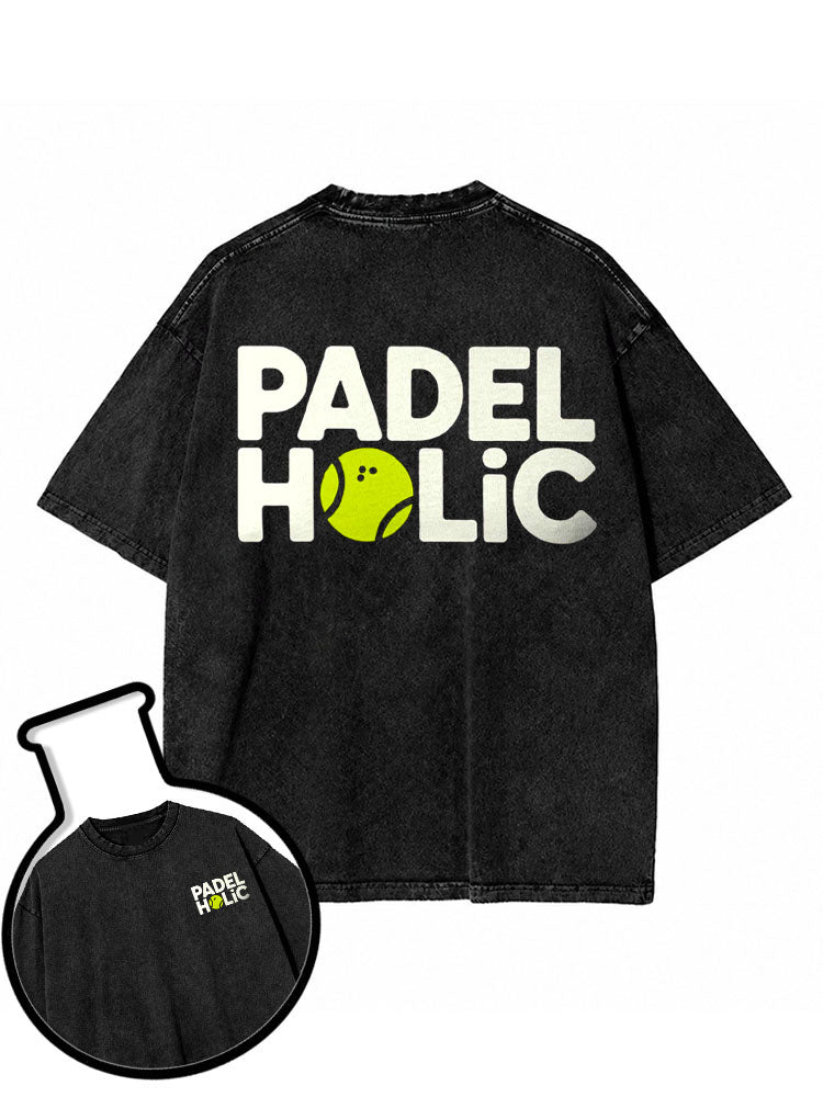 PADEL HOLIC Washed T-Shirt