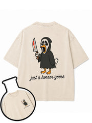 Just a horror goose Washed T-Shirt