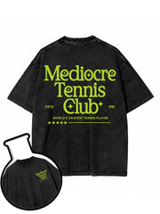 Mediocre Tennis Club Washed T-Shirt
