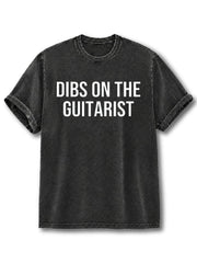 Dibs on The Guitarist Washed T-Shirt