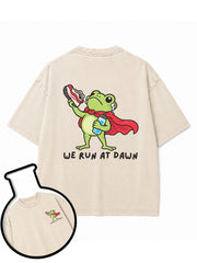 WE RUN AT DAWN Washed T-Shirt