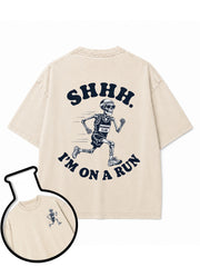 I'm On A Run Washed T-Shirt
