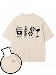 RUNNINGSIMPLE PLEASURES Washed T-Shirt