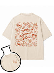 Spooky Summer Vibes Washed T-Shirt