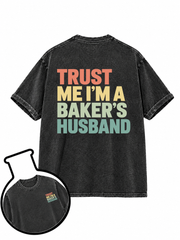Baker's Husband Washed T-Shirt