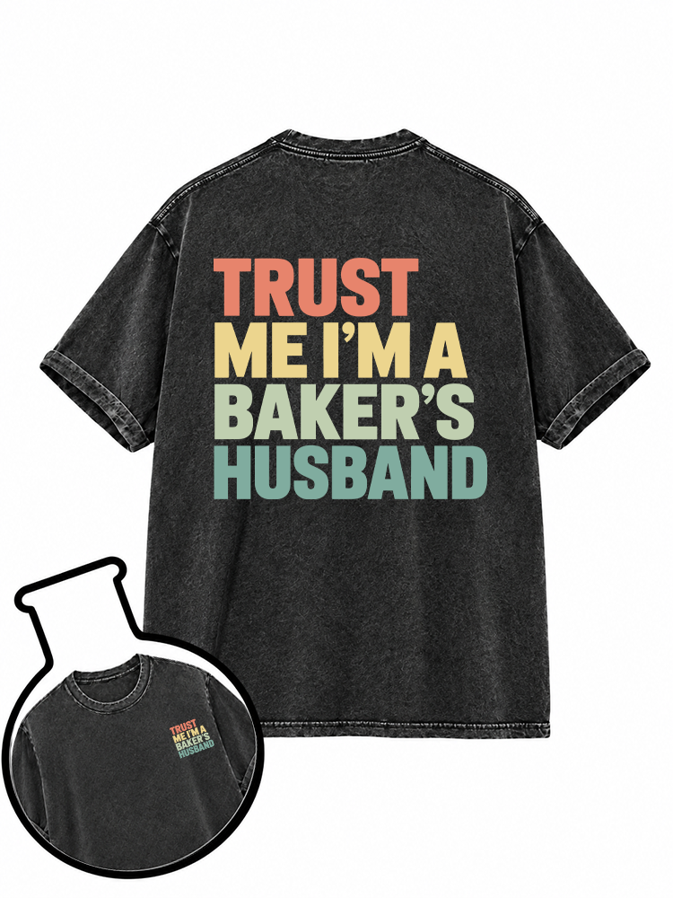 Baker's Husband Washed T-Shirt