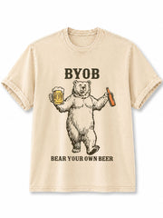 Bear Your Own Beer Washed T-Shirt