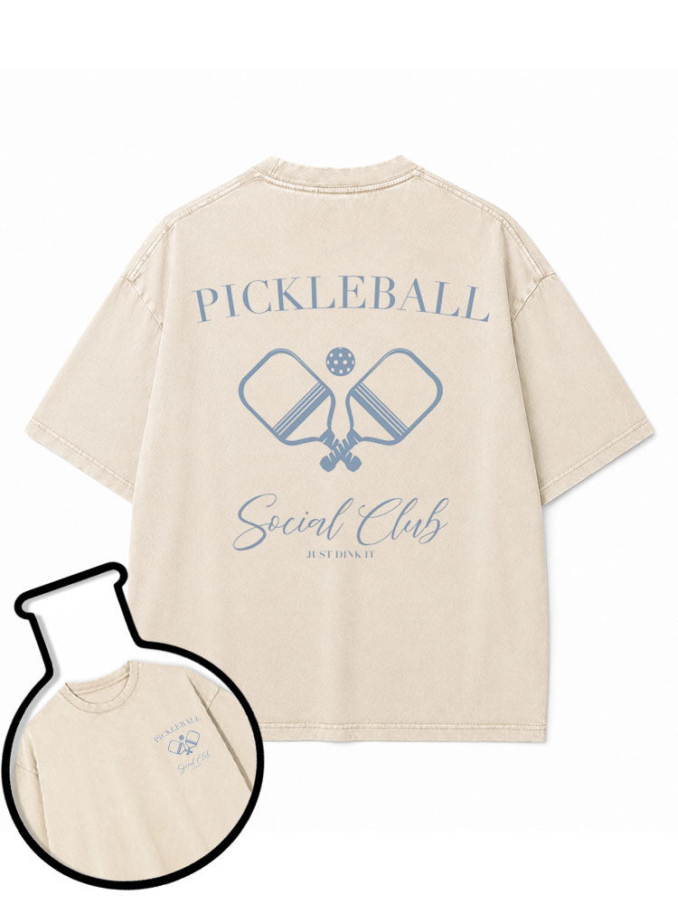 PICKLEBALL  Social Club Washed T-Shirt