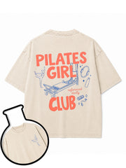 PILATES GIRL CLUB Washed T-Shirt