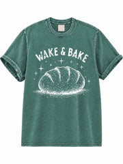 Wake& Bake Washed T-Shirt