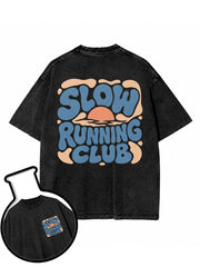 Slow Running Club Washed T-Shirt