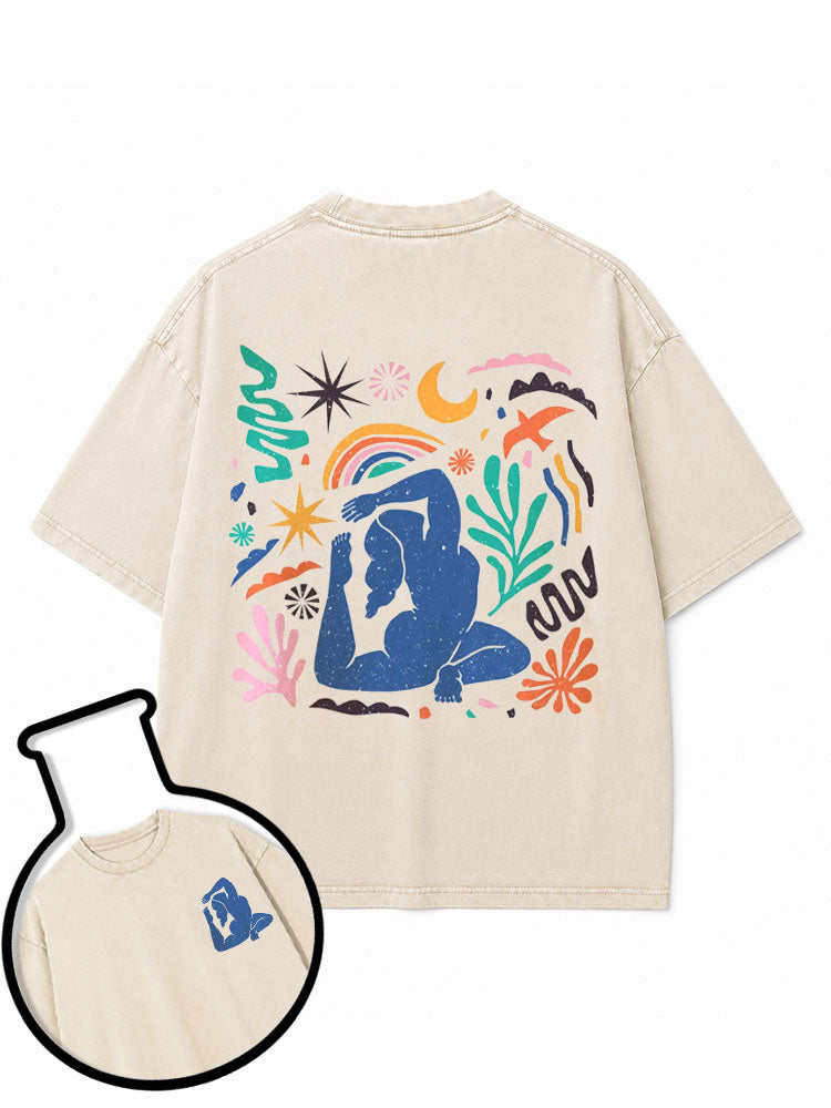 PILATES Washed T-Shirt