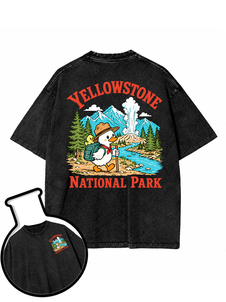 YELLOWSTONE NATIONAL PARK Washed T-Shirt