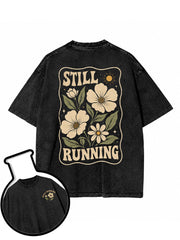 STILL RUNNING Washed T-Shirt