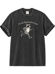 Feral Runners Club Washed T-Shirt