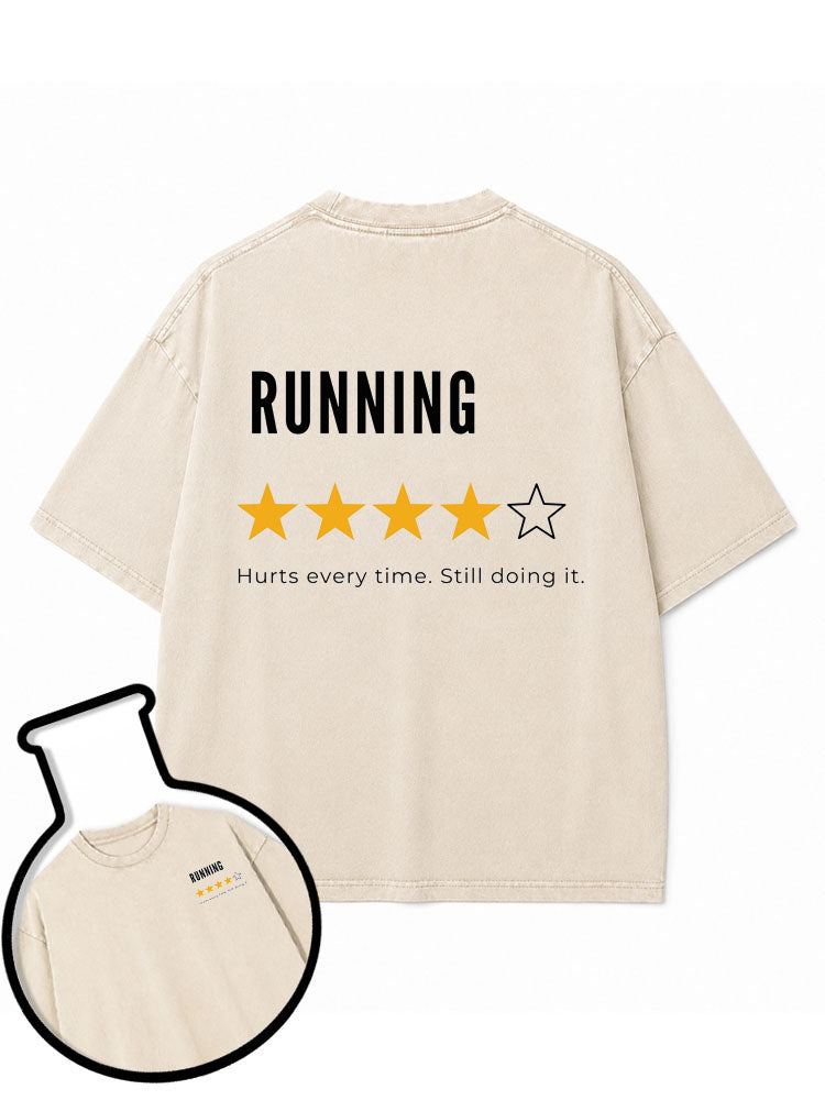 Running Review Washed T-Shirt