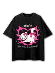 Gemini give 'em the ol' razzle dazzle Washed T-Shirt