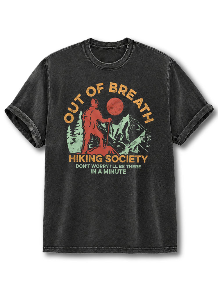 Out Of Breath  Washed T-Shirt