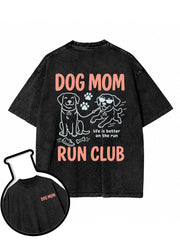 life is better on the run Washed T-Shirt