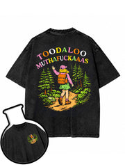 TOODALOO MUTHAFUCKAAS Washed T-Shirt