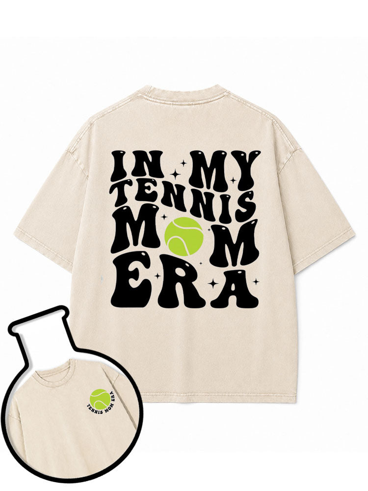 IN MY TENNIS MOM ERA Washed T-Shirt