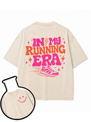 In My Running Era Washed T-Shirt